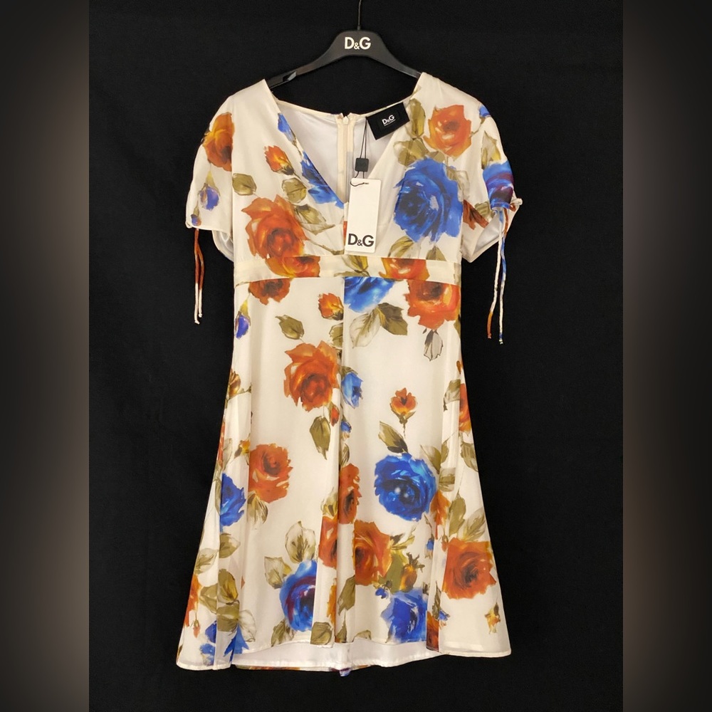 DOLCE & GABANNA - floral cocktail dress